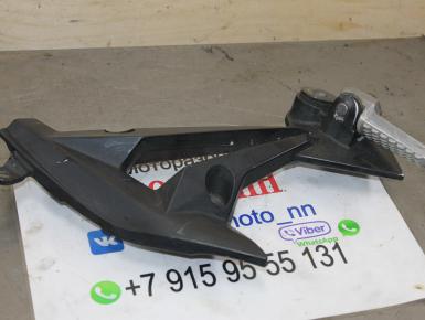 Кронштейн подножки пассажира правый, Kawasaki, Z 750 N, 2009, 0, 0