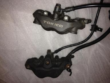 Суппорт Левый и правый передний (комплект) (TOKICO), Honda, CBR 600 RR, 2005, 0, 0