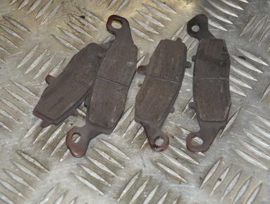 Колодки тормозные, Kawasaki, ER 6 F (Ninja 650 R), 2012, 0, 0