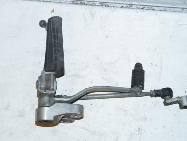 Кронштейн подножки водителя левый, Yamaha, FZR 400, 1990, 0, 0