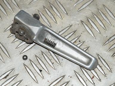 Подножка (упор) пассажира левая, Honda, CBR 1100 XX Super Blackbird, 1998, 0, 0