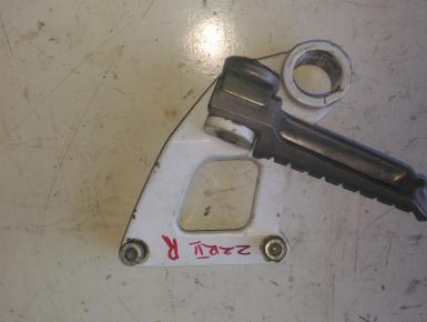 Кронштейн подножки пассажира правый, Kawasaki, ZZR 400, 1998, 0, 0