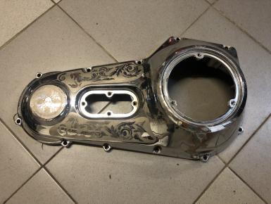 Крышка звезды ведущей Левая, Harley-Davidson, FLSTCI Heritage Softail Classic , 0, 0