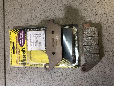 Колодки тормозные Дисковые Передние (VESRAH), Honda, CBR 600 F3, 1998, 0, 0
