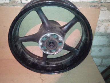 Диск колесный задний R17, Yamaha, FZ 6 S2, 2009, 0, 0