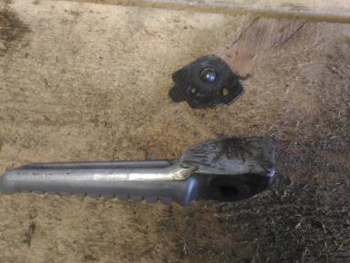 Подножка (упор) пассажира левая, Honda, CB 400 SF, 1996, 0, 0