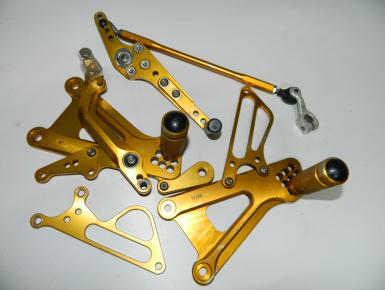 Кронштейны подножек водителя и пассажира левые и правые (комплект), Yamaha , 0, 0