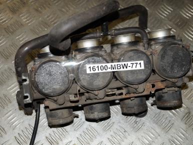 Карбюратор блок (4 штуки), Honda, CBR 600 F4, 2000, 0, 0