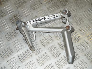 Кронштейн подножки пассажира левый, Honda, CBR 600 F4, 2000, 0, 0
