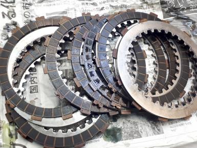 Диски сцепления (комплект фрикционные и стальные), Kawasaki, ZZR 1100, 1991, 0, 0