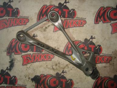 Кронштейн подножки пассажира левый, Kawasaki, ZX 6 R Ninja, 2006, 0, 0