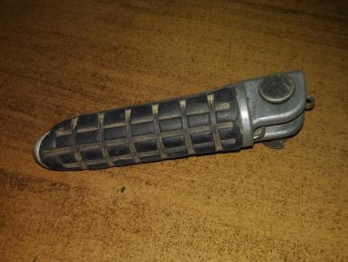 Подножка (упор) водителя левая, Kawasaki, ZZR 400, 1998, 0, 0