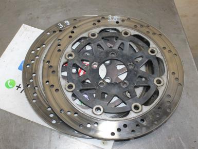 Диски тормозные передние (комплект), Kawasaki, ZZR 400, 1992, 0, 0