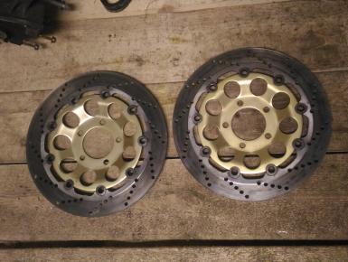 Диски тормозные передние (комплект), Suzuki, GSF 600 S Bandit, 2002, 0, 0