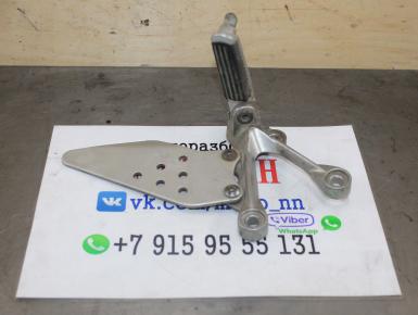 Кронштейн подножки водителя левый, Kawasaki, ZX 6 R Ninja, 2005, 0, 0