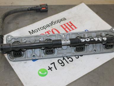 Топливная рампа с форсунками, Kawasaki, ZX 6 R Ninja, 2005, 0, 0