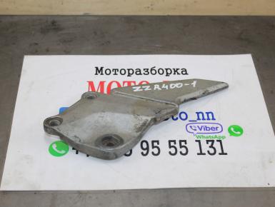 Кронштейн подножки водителя левый, Kawasaki, ZZR 400, 1992, 0, 0