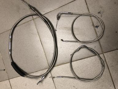 Тросики газа и обратки, Harley-Davidson, FXST Softail Standard, 2003, 0, 0
