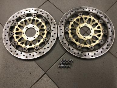 Диски тормозные передние (комплект), Honda, CBR 900 RR / 919 RR (SC33), 1997, 0, 0