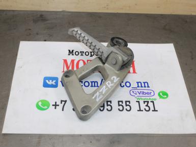 Кронштейн подножки пассажира левый, Kawasaki, ZZR 400, 1995, 0, 0