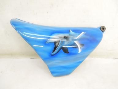 Накладка пластиковая левая, Kawasaki, ZL 400 Eliminator, 1992, 0, 0