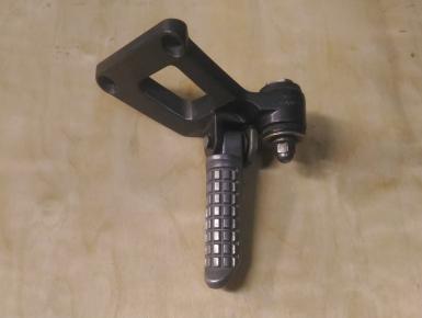 Кронштейн подножки пассажира левый, Kawasaki, ZZR 600, 1999, 0, 0