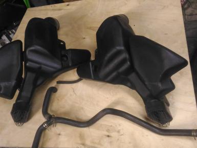 Шланги инерционного наддува, Kawasaki, ZZR 600, 1999, 0, 0