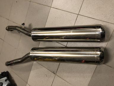 Глушитель Левый и правый (комплект), Kawasaki, Ninja ZX 14 (ZZR 1400), 2007, 0, 0