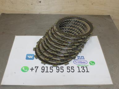 Диски сцепления (комплект фрикционные и стальные), Kawasaki, Z 750, 2007, 0, 0