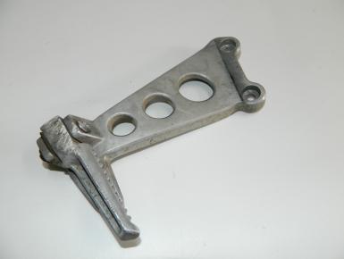 Кронштейн подножки пассажира левый, Honda, CB 1, 1991, 0, 0