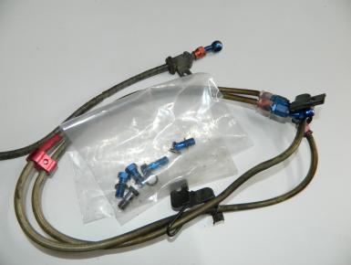 Шланг тормозной комплект передние и задние армированный (Venhill), Honda , 0, 0