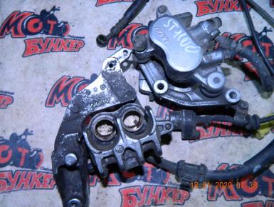 Суппорт Левый и правый передний (комплект), Honda, ST 1100 Pan-European CBS-ABS , 0, 0