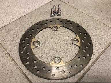 Диск тормозной Задний, Kawasaki, ZX 6 R Ninja, 2002, 0, 0