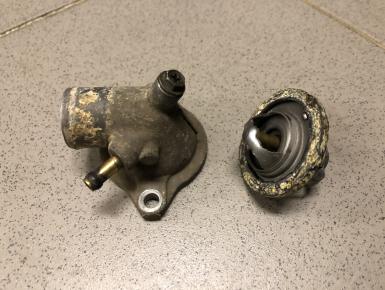 Корпус термостата блок в сборе, Suzuki, GSX R 600, 2002, 0, 0