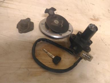 Замки (Комплект), Kawasaki, ZX 9 R Ninja, 1997, 0, 0