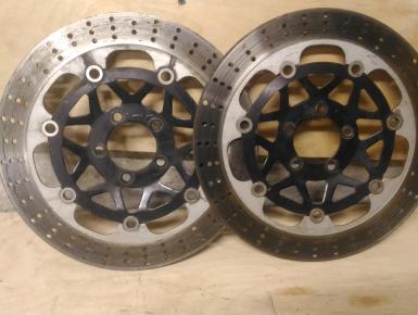 Диски тормозные передние (комплект), Kawasaki, ZX 9 R Ninja, 1997, 0, 0