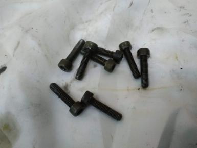 Болты крепления боковой крышки Импульсного датчика, Suzuki, RF 400, 1994, 0, 0