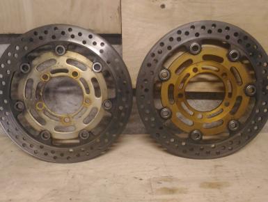 Диски тормозные передние (комплект), Kawasaki, ZX 6 R Ninja, 2004, 0, 0