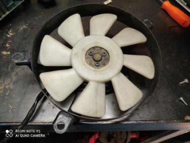 Вентилятор охлаждения, Kawasaki, ZZR 400, 1992, 0, 0