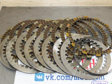 Диски сцепления (комплект фрикционные и стальные), Yamaha, YZF R1, 2007, 0, 0