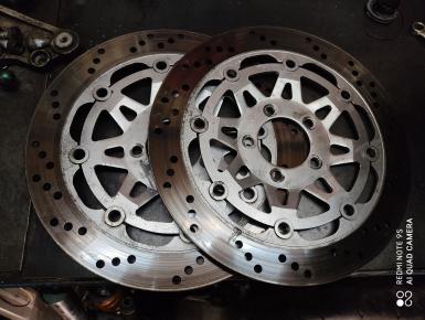 Диски тормозные передние (комплект), Kawasaki, ZZR 400, 1992, 0, 0