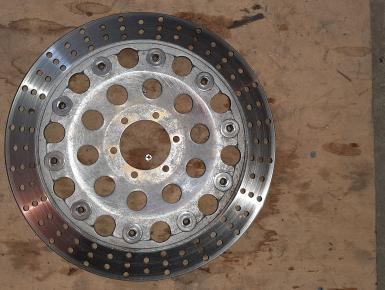 Диск тормозной Левый передний, Honda, BROS NT 400, 1989, 0, 0