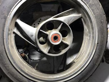 Диск колесный задний R17, Kawasaki, ZZR 400, 1997, 0, 0