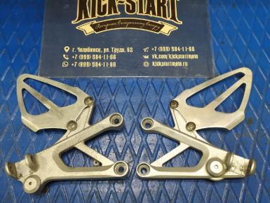 Кронштейн подножки водителя левый и правый (комплект), Honda, CBR 600 F4, 2000, 0, 0