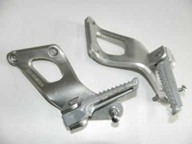 Кронштейн подножки пассажира левый и правый (комплект), Honda, VTR 1000 F, 1999, 0, 0