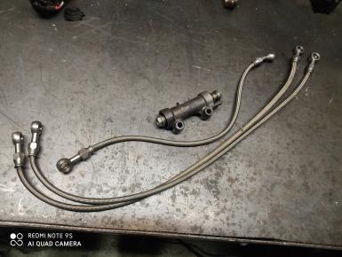 Шланг тормозной комплект передний, Kawasaki, ZX 6 R Ninja, 1996, 0, 0