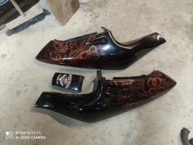 Пластик хвоста, Suzuki, GSX R 750, 1998, 0, 0