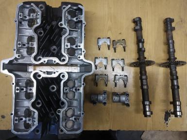 Головка блока цилиндров, Yamaha, XJR 1200, 1998, 0, 0