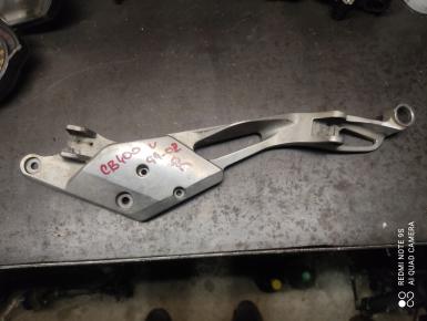 Кронштейн подножки водителя правый, Honda, CB 400 VTEC Spec I, 2002, 0, 0