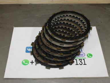 Диски сцепления (комплект фрикционные и стальные), Kawasaki, KLE 400, 1994, 0, 0